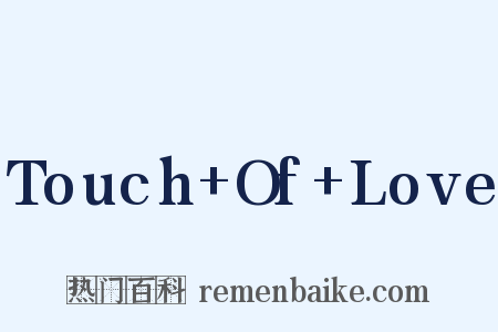 Touch Of Love是什么意思的图片